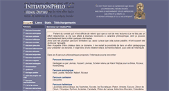 Desktop Screenshot of initiationphilo.fr