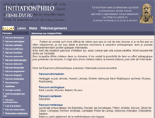 Tablet Screenshot of initiationphilo.fr